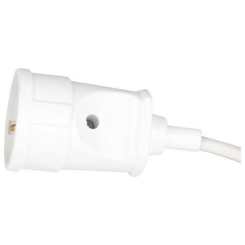 Удлинитель-шнур 1х3м с заземл. 10А IP20 UX-1е-3m ПВС 3х0.75 Эра Б0039817