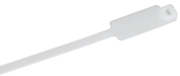 Хомут 4.8х190мм P6.6 маркерный бел. (уп.100шт) IEK UHH14-D048-190-100-K01