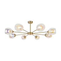 Светильник Hubble 60Вт E27х8 IP20 подвесной Freya FR5223PL-08C