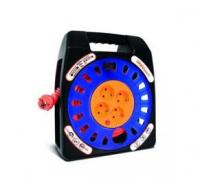 Удлинитель в закрыт. корпусе 4х20м с заземл. 16А IP20 У16-012 ПВС 3х1 термозащита защ. шторки UNIVersal 1673