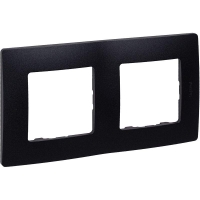 Рамка 2-м Etika антрацит IEK 672582