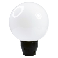 Светильник светодиодный СПЕЦСВЕТ 03-015-401 "Шар ДТУ " 200 Г 15Вт 4000К IP65 1700лм опал ПММА /корпус плоск. черн. А85 ф60 (инд. упак.) Элетех 1030450358