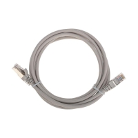 Патч-корд F/UTP кат.5e RJ45-RJ45 26AWG LSZH 2м сер. Rexant 02-0110-2