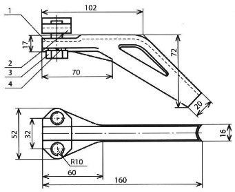 Клин болтовой КС-038-3