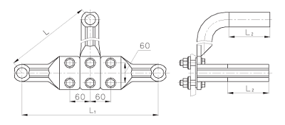 Зажим аппаратный 3А2А-500-3