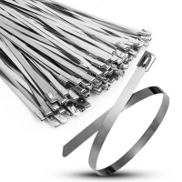 Хомут кабельный 4.6х100 сталь ANSI 316 TOKOV ELECTRIC TKE-HM316-4.6-100-N/100