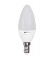 Лампа светодиодная PLED-SP 7Вт C37 свеча 3000К тепл. бел. E14 530лм 230В JazzWay 1027818-2