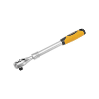 Ключ телескопический трещоточный 1/2 330-460мм CrV двухкомпонентн. рукоятка Kranz KR-12-8411