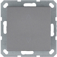 Выключатель для жалюзи 1-кл. 10А IP20 механизм алюм. Jasmart G3018S