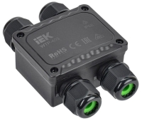 Коробка распределительная герметичная WTP-403 4 ввода IP68 IEK UWB10-H-450-41-04-68