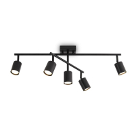 Светильник Animo 35Вт GU10х5 IP20 потолочн. Freya FR5507CL-05B