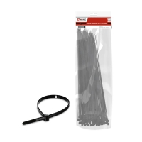 Хомут КСС-А 7.6х400 нейлоновый с УФ защитой черн. (уп.100шт) IN HOME 4690612061153