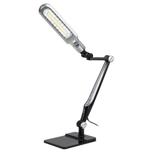 Светильник светодиодный NLED-497-12W-BK настол. на струбцине и с основанием черн. Эра Б0052771