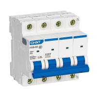 Выключатель автоматический модульный 4п B 40А 6кА NXB-63 (R) CHINT 814278