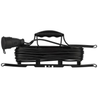 Удлинитель-шнур на рамке 1х10м без заземл. ПВС 2х0.75 GREEN LINE FR-6-10m Эра Б0065090