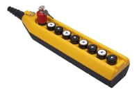 Пульт управления 1 скоростной с аварийной кнопкой с ключом EMAS PV9EA30B2222