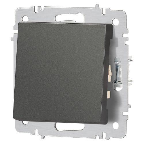 Переключатель перекрестный 1-кл. СП Accent 6-108-07 10А IP20 250В графит Intro Б0063592