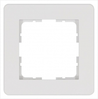 Рамка 1-м G-Flex бел. глянцевый Jasmart G1101W