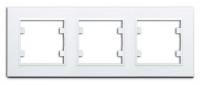 Рамка 3-м Karea горизонт. бел. Makel 56001703