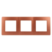 Рамка 3-м 12-5103-14 сатин медь Эра Б0052527