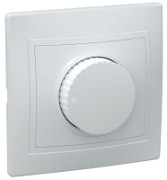 Светорегулятор поворот. СП КВАРТА IP20 ВСР10-1-0-КБ бел. GENERICA EDK10-K01-03-DM