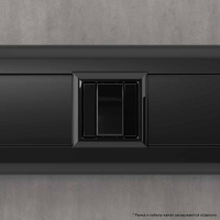 Выключатель модульный 1-кл. 1мод. Avanti "Черный квадрат" 16А IP20 черн. DKC 4402101