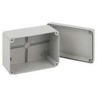 Коробка распаячная ОП 150х110х85мм приборная подъездная на винтах с гладкими стенками IP55 KORvp Эра Б0058943