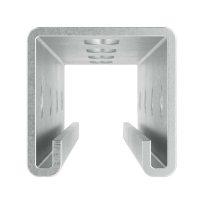 Профиль С-образный перфорир. 41х41 L500 сталь 2.5мм LAS DKC BPM4105