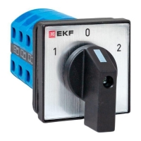 Переключатель кулачковый ПК-1-43 3п 25А "1-0-2" IP65 EKF pk-1-43-25-65