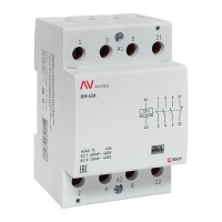 Контактор модульный КМ 63А 3NO+1NC 230В AC (3 мод.) AVERES EKF km-av-3-63-31-230V