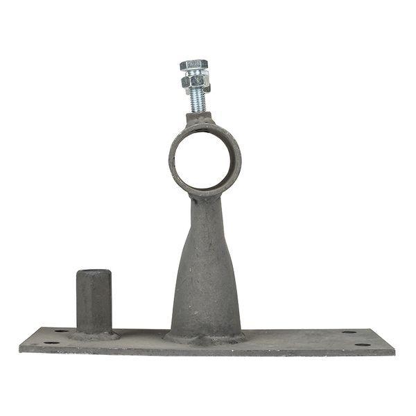 Держатель молниеприемника к стене d40мм вынос 100мм с гайкой EKF lp-l0100