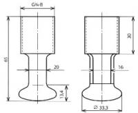 Пестик с нарезкой 3/4" КС-076