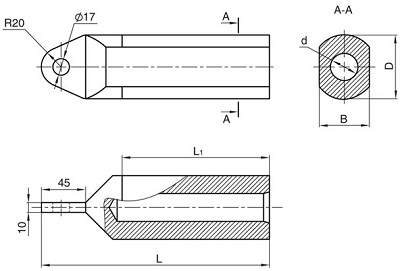 Зажим заземляющий ЗПС-100-3