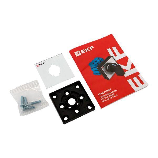 Переключатель кулачковый ПК-1-23 3п 63А "1-0-2" IP65 EKF pk-1-23-63-65