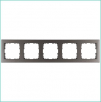 Рамка 5-м G-Classic мокко Jasmart G1005Z