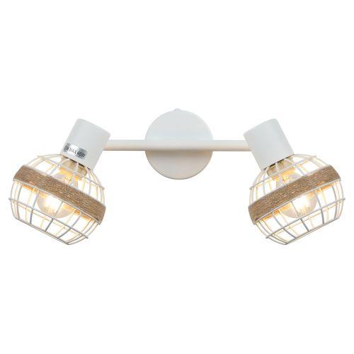 Светильник Anselma 7034-702 2хE14 40Вт настенно-потолочный спот поворотный Rivoli Б0051975