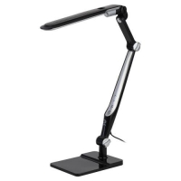 Светильник светодиодный NLED-497-12W-BK настол. на струбцине и с основанием черн. Эра Б0052771