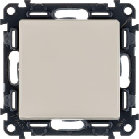 Выключатель 1-кл. СП Valena Life 10А IP20 250В 10AX с лицев. панелью безвинтов. зажимы механизм сл. кость Leg 752501