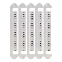 Маркировка для клемм ширина 5мм от 41 до 50 горизонтальная ориентация DKC NUTB-5-41-50H