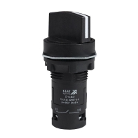Переключатель 2 положения OptiSignal Compact D22 С7-S-210 черн. 1НО XB7ND21 КЭАЗ 362133
