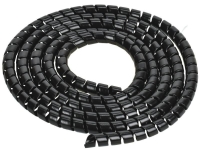 Спираль монтажная СП-12 черн. (уп.2м) IEK USWB1-12-02-K02