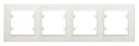 Рамка 4-м Karea горизонт. крем. Makel 56010704