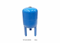 Гидроаккумулятор вертикальный AV 50л (с выс. ножками) (15шт/пал) син. VALFEX VF.AV.0050