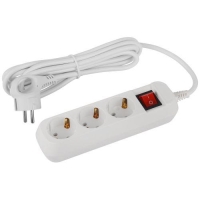 Удлинитель 3х3м с заземл. с выкл. ПВС 3х1 UDL-16-330-ES Greenline Эра Б0065056