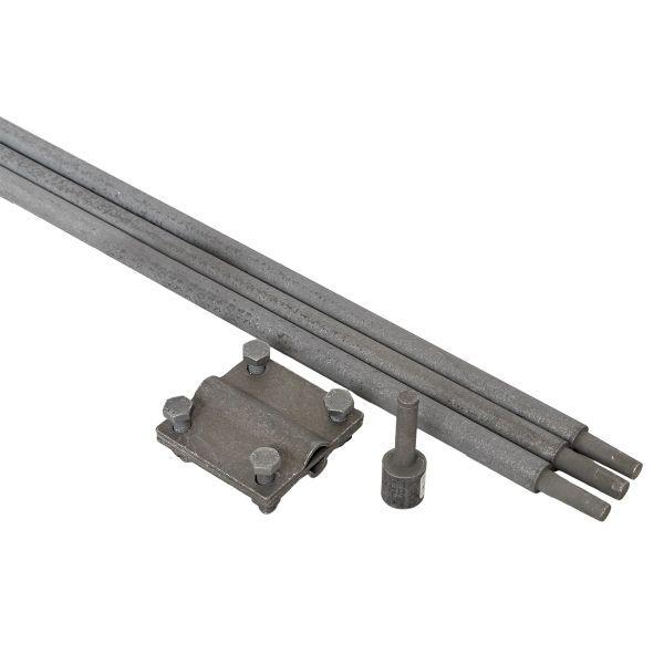 Комплект заземления безмуфтовый 4.5м (стержни d16мм) HZ EKF gc-25451