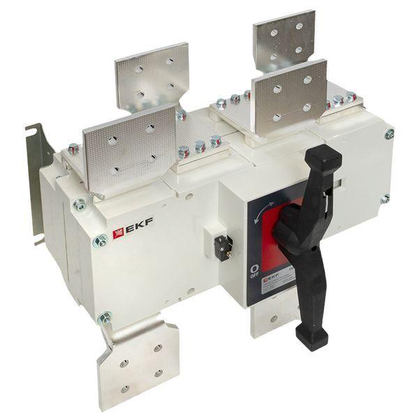 Рубильник-выключатель 4п 2500А с рукояткой управления для прямой установки PowerSwitch EKF psds-2500-4