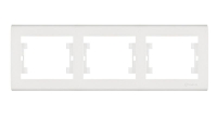 Рамка 3-м Manolya горизонт. бел. Makel 41001703