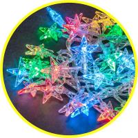 Гирлянда 14 043 NGF-D005-30RGBY-230-звездочки Navigator 14043