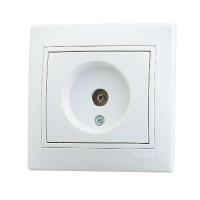 Розетка телевизионная оконечная TV СП Mira бел./бел. LEZARD 701-0202-130