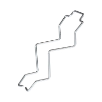 Фиксатор металлический для реле IR на 1 и 2 контактные группы с тест-кнопкой установка в колодоки IR-B1/B2-SC/PT DKC IR-RB-1MT